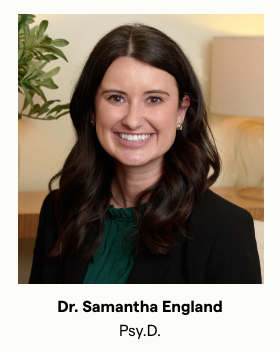 Dr. Samantha England headshot