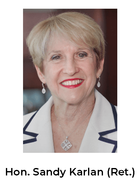 Hon. Sandy Karlan (Ret.)