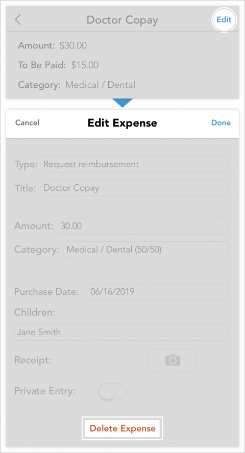 Edit Expense