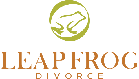 Logo for Leap Frog Divorce