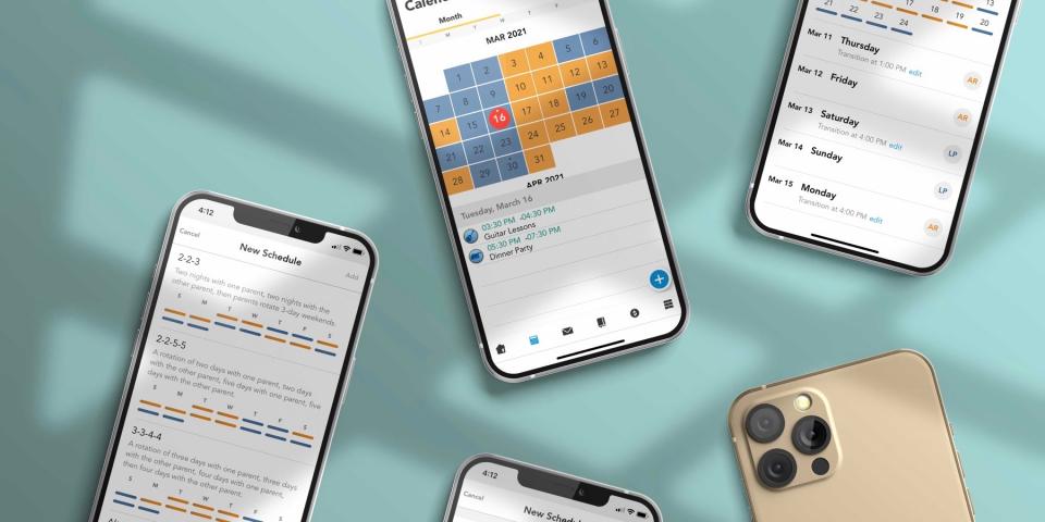 OurFamilyWizard’s calendaring tools are uniquely designed to make managing parenting time easier for co-parents.