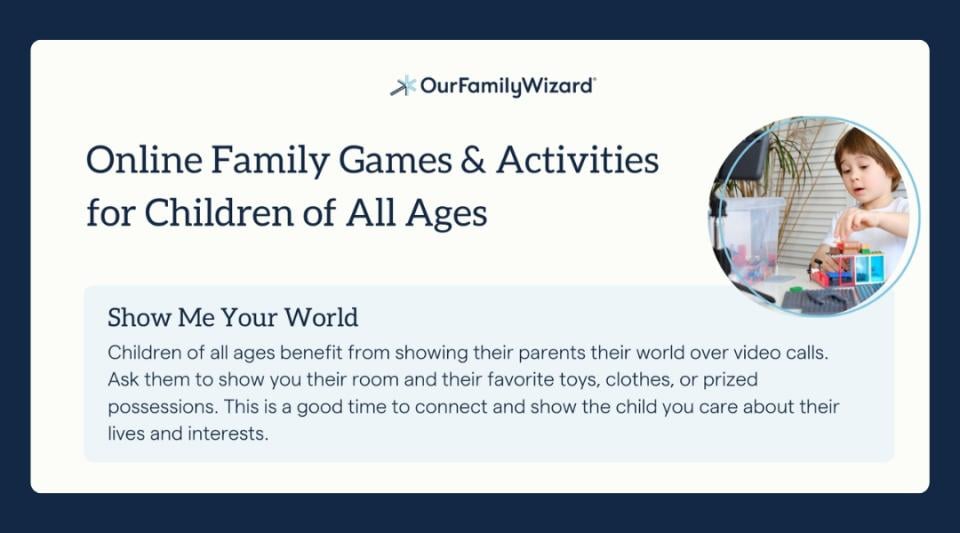 Online games to play with children of all ages